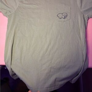 Ivory Ella Dark Gray Organic Cotton Tee